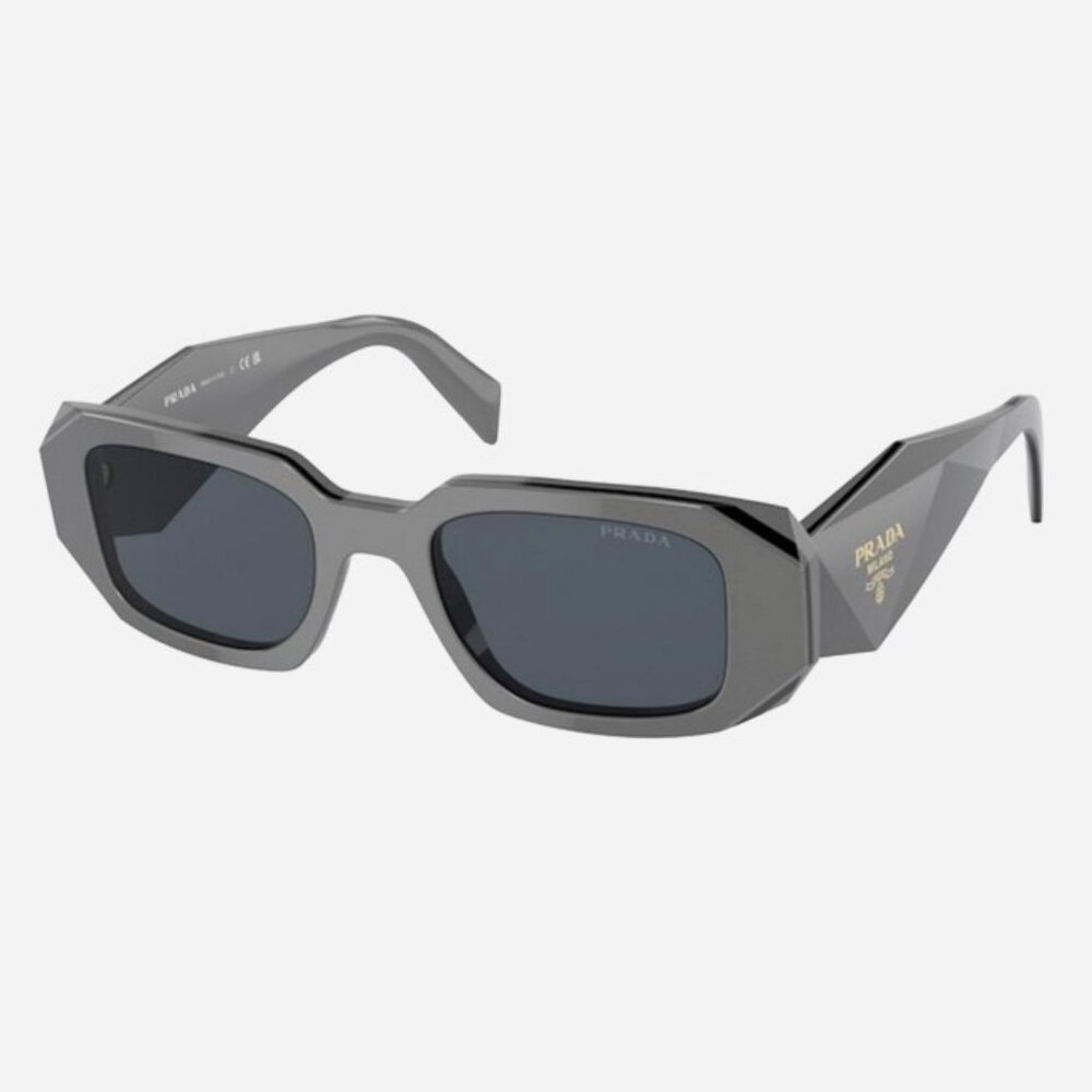 NEW Prada Symbol grey oval sunglasses Prada - Picture 1 of 2